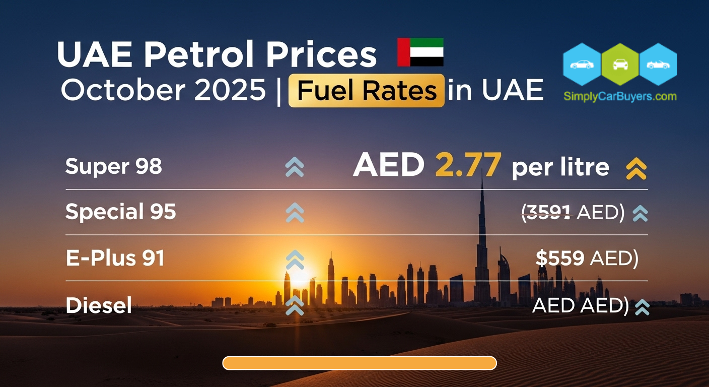 UAE Petrol Prices October 2025 | Fuel Rates in UAE