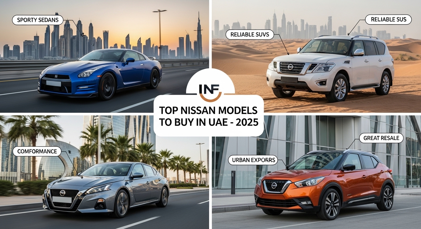Top Nissan Models to Buy in the UAE 2025