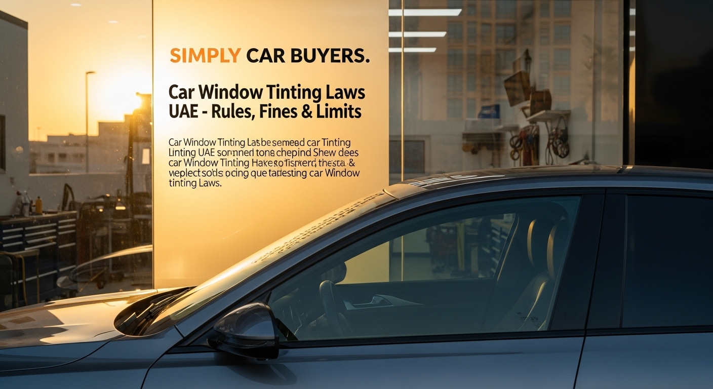 Car Window Tinting Laws in the UAE 2025 – Rules, Fines & Legal Limits