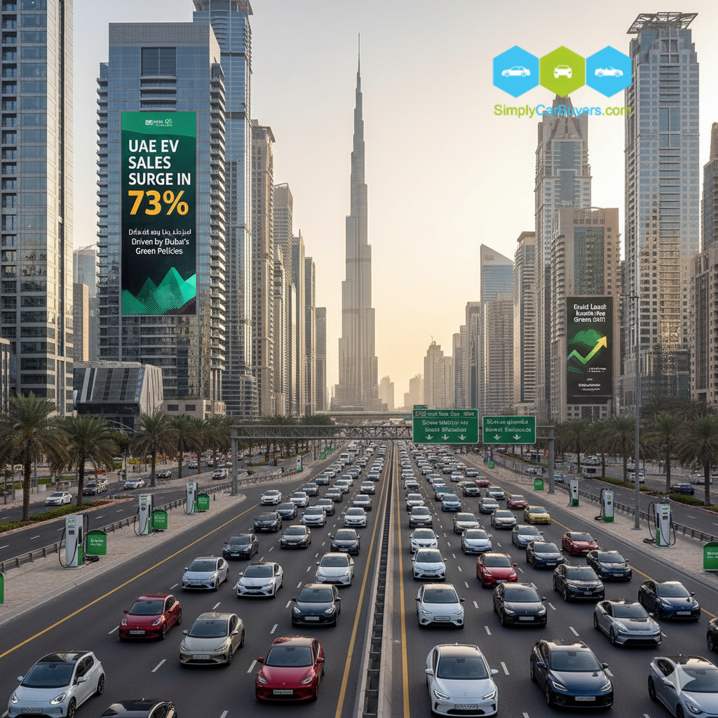 UAE EV Sales Up 73% in 2025 as Dubai Leads the Green Shift