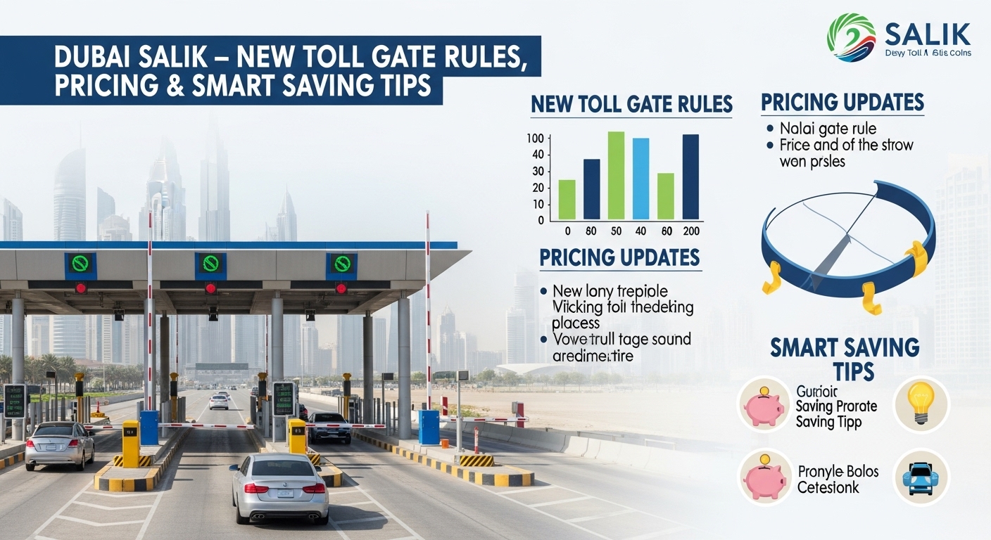 Dubai Salik 2025 – New Toll Gate Rules, Pricing