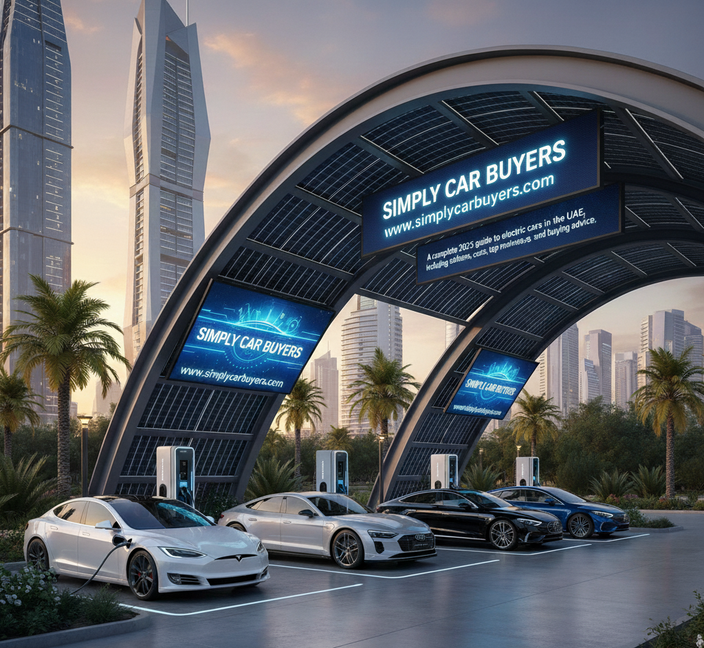 electric cars in the UAE charging station
