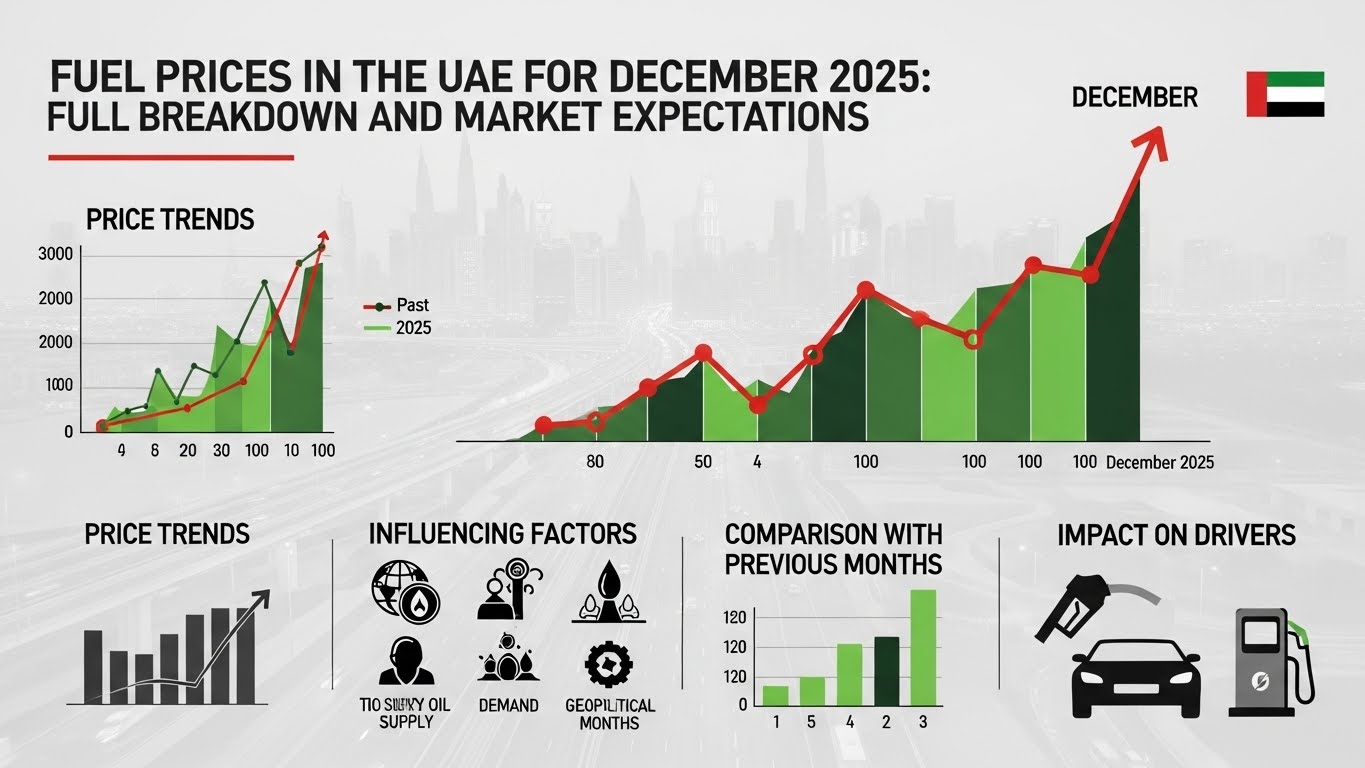 تحليل أسعار الوقود في الإمارات لشهر ديسمبر 2025