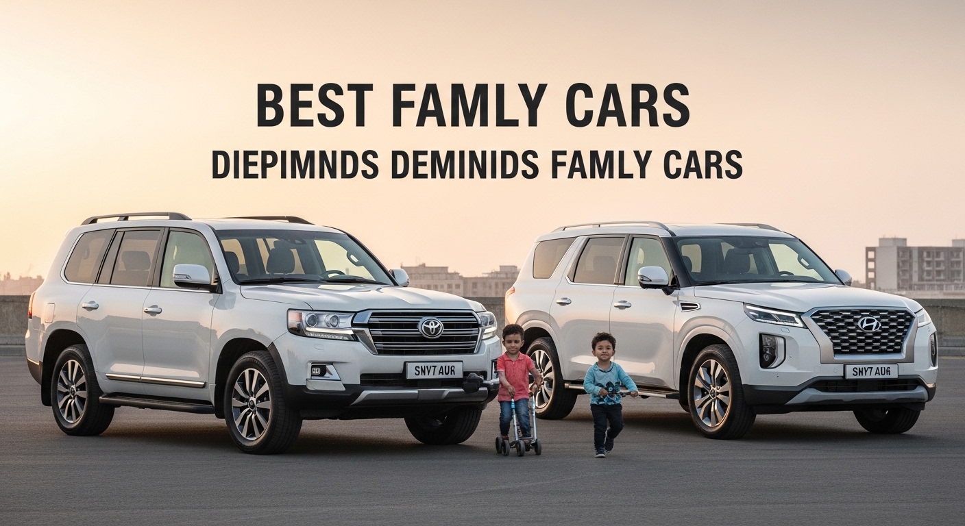 Best Family Cars in UAE 2026 including SUVs and safe vehicles for families with strong resale value.