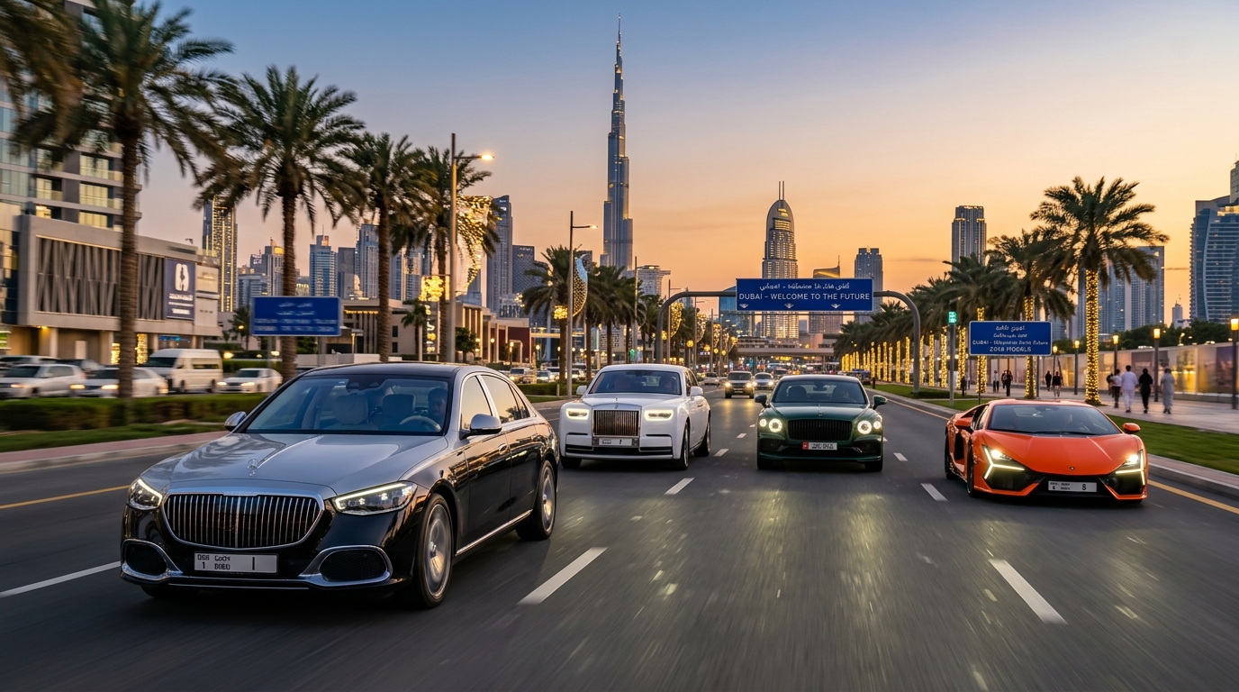 Luxury Cars in UAE 2026 including premium brands, performance and advanced technology.