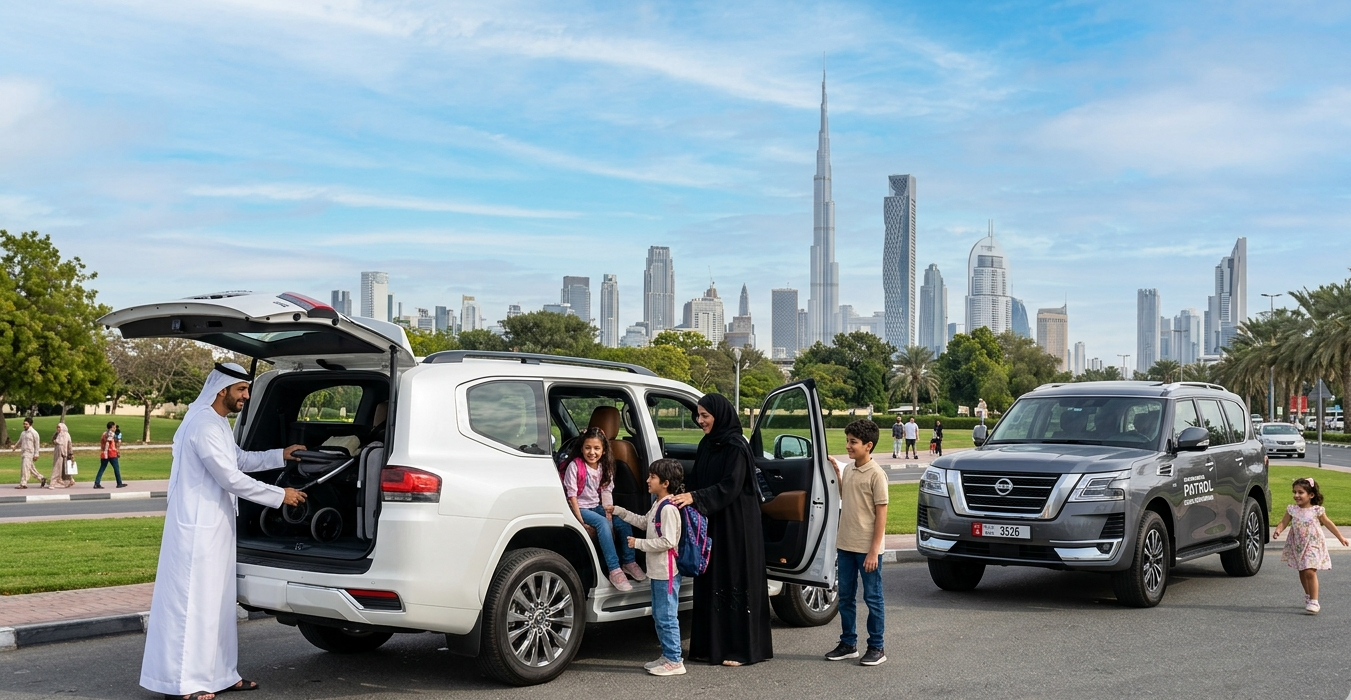 أفضل السيارات العائلية في الإمارات 2026 – أفضل سيارات SUV الآمنة والواسعة للعائلات