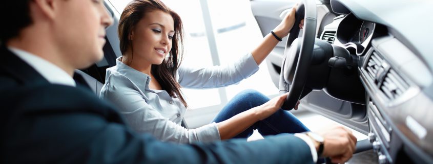 Man and Woman in Car