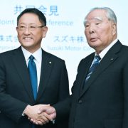 Toyota and Suzuki CEOs