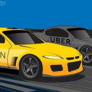Uber and Maven Taxis