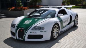 Dubai Police Buggati