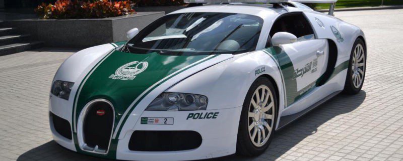 Dubai Police Buggati Veyron