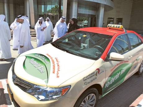 Dubai Hybrid Taxi