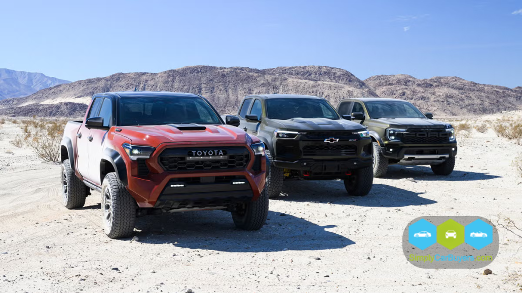 2025 Chevy Colorado vs Ford Ranger vs Toyota Tacoma: Off-Road Test