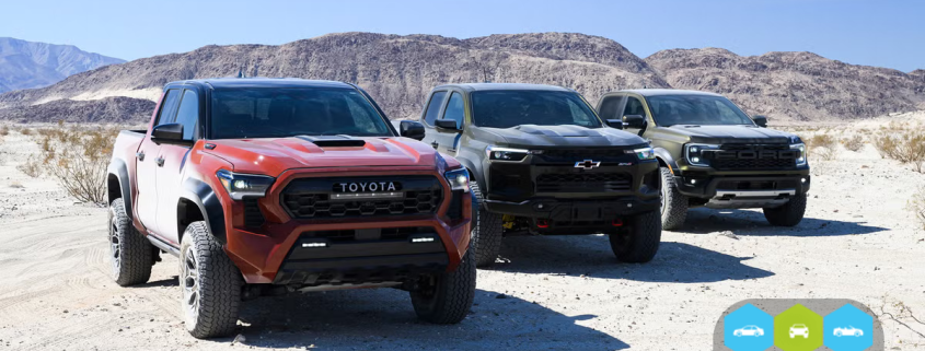 2025 Chevy Colorado vs Ford Ranger vs Toyota Tacoma: Off-Road Test
