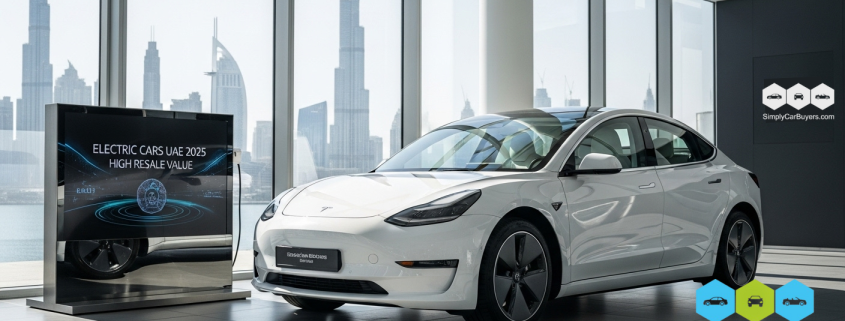 السيارات الكهربائية في الإمارات 2025 – أفضل الطرازات ذات القيمة الأعلى عند إعادة البيع