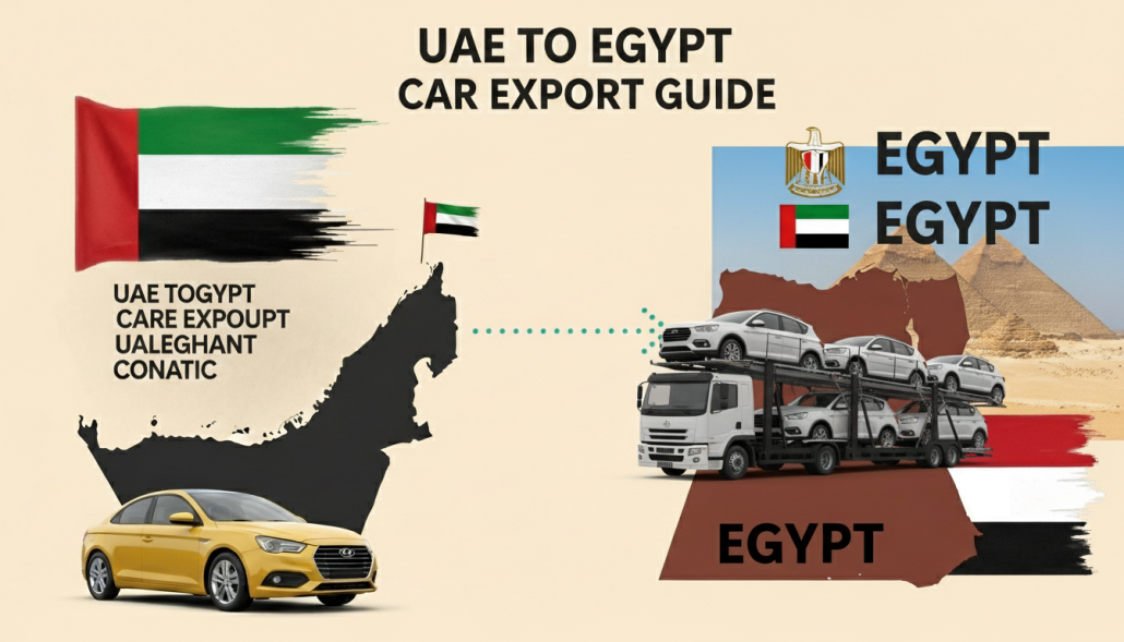 UAE to Egypt Car Export Guide – Rules, Costs & Tips