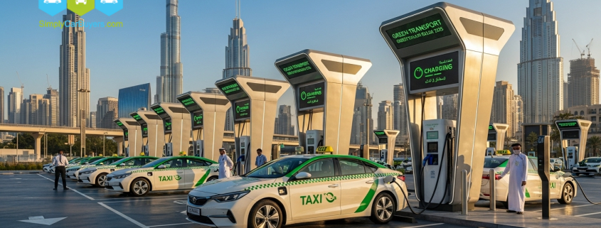 محطات الشحن فائق السرعة للتاكسي الكهربائي في دبي تُحدث ثورة في النقل الأخضر