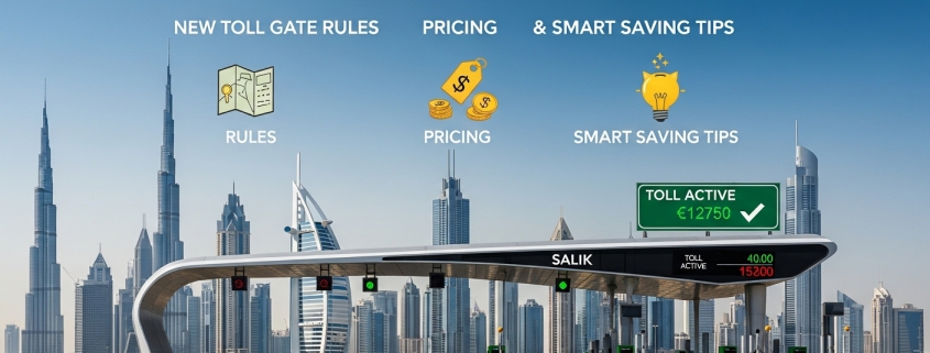 Dubai Salik 2025 – New Toll Gate Rules, Pricing