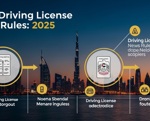 UAE Driving License New Rules 2025 – Full Guide for Drivers