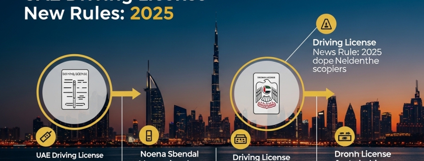 UAE Driving License New Rules 2025 – Full Guide for Drivers