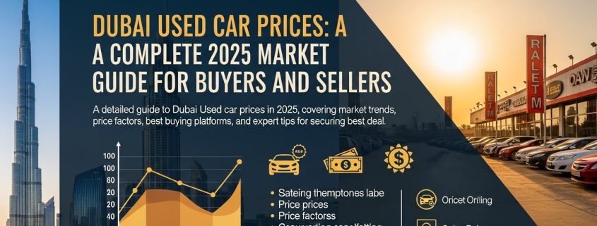 Dubai Used Car Prices: A Complete 2025 Market Guide for Buyers and Sellers