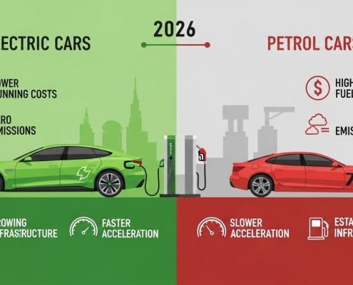 Electric Cars vs Petrol Cars in 2026 – Full Buyer Comparison