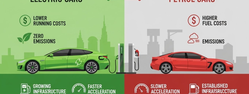 Electric Cars vs Petrol Cars in 2026 – Full Buyer Comparison