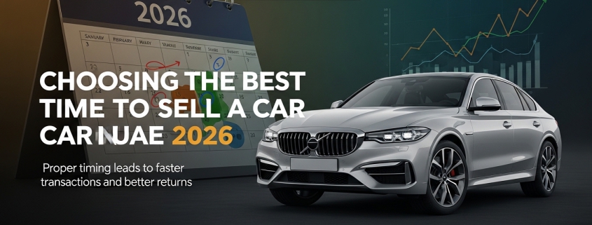 Best Time to Sell a Car in UAE 2026 Guide