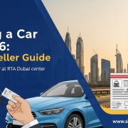 Selling a Car in UAE 2026 ownership transfer at RTA Dubai center
