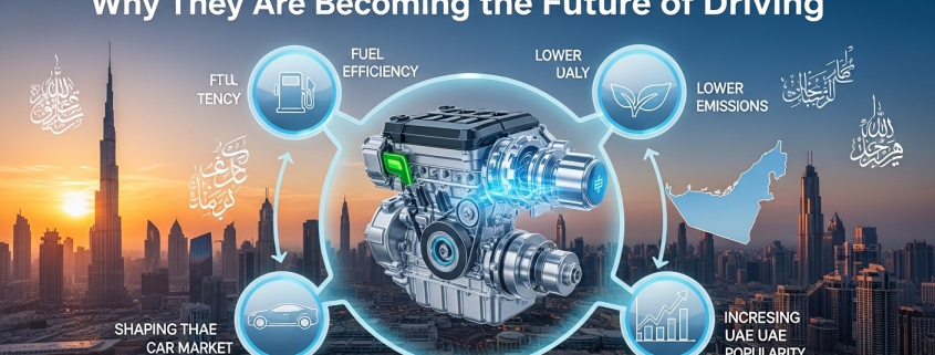 Hybrid Engines in UAE 2026 hybrid SUV engine system diagram