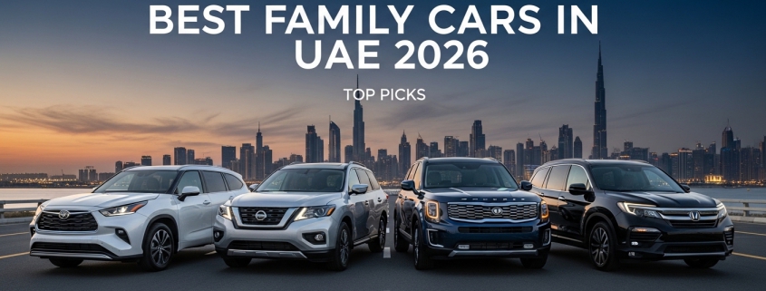 Finding the Best Family Cars in UAE 2026 depends on your family size, budget, and lifestyle. SUVs like Toyota Land Cruiser and Nissan Patrol remain top choices due to their durability and comfort, while models like Kia Telluride and Hyundai Palisade offer excellent value for money.