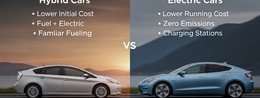 Hybrid vs Electric Cars UAE Comparison